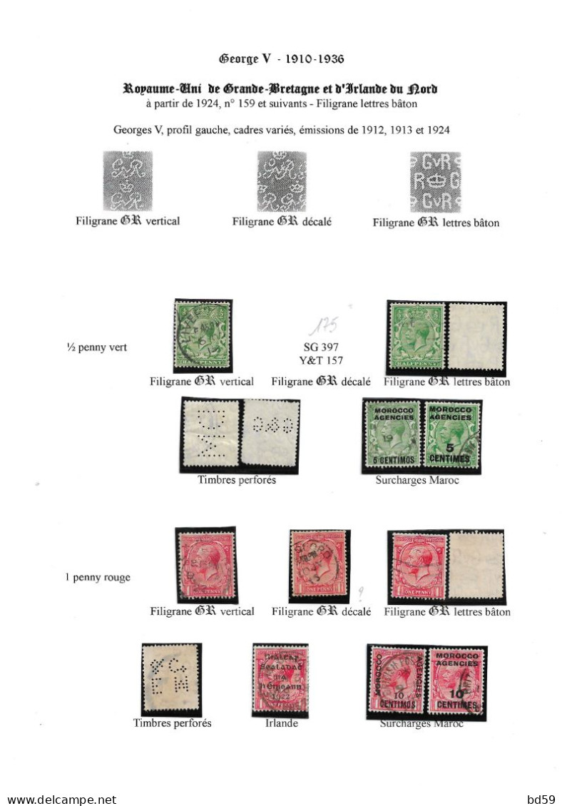 KINGS Of BRITAIN, Les Quatre ROIS Du ROYAUME-UNI, 15 Scans Et Liste à Examiner -En Attendant Les Timbres Du Cinquième... - Other & Unclassified