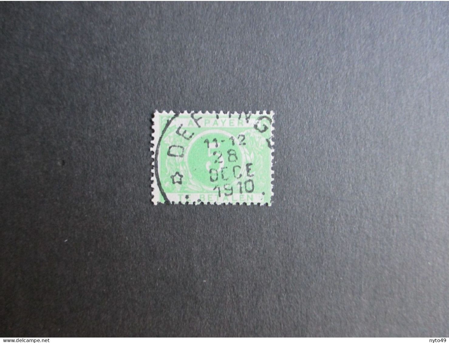 Nr TX3 - Centrale Sterstempel Deftinge - Postmarks With Stars