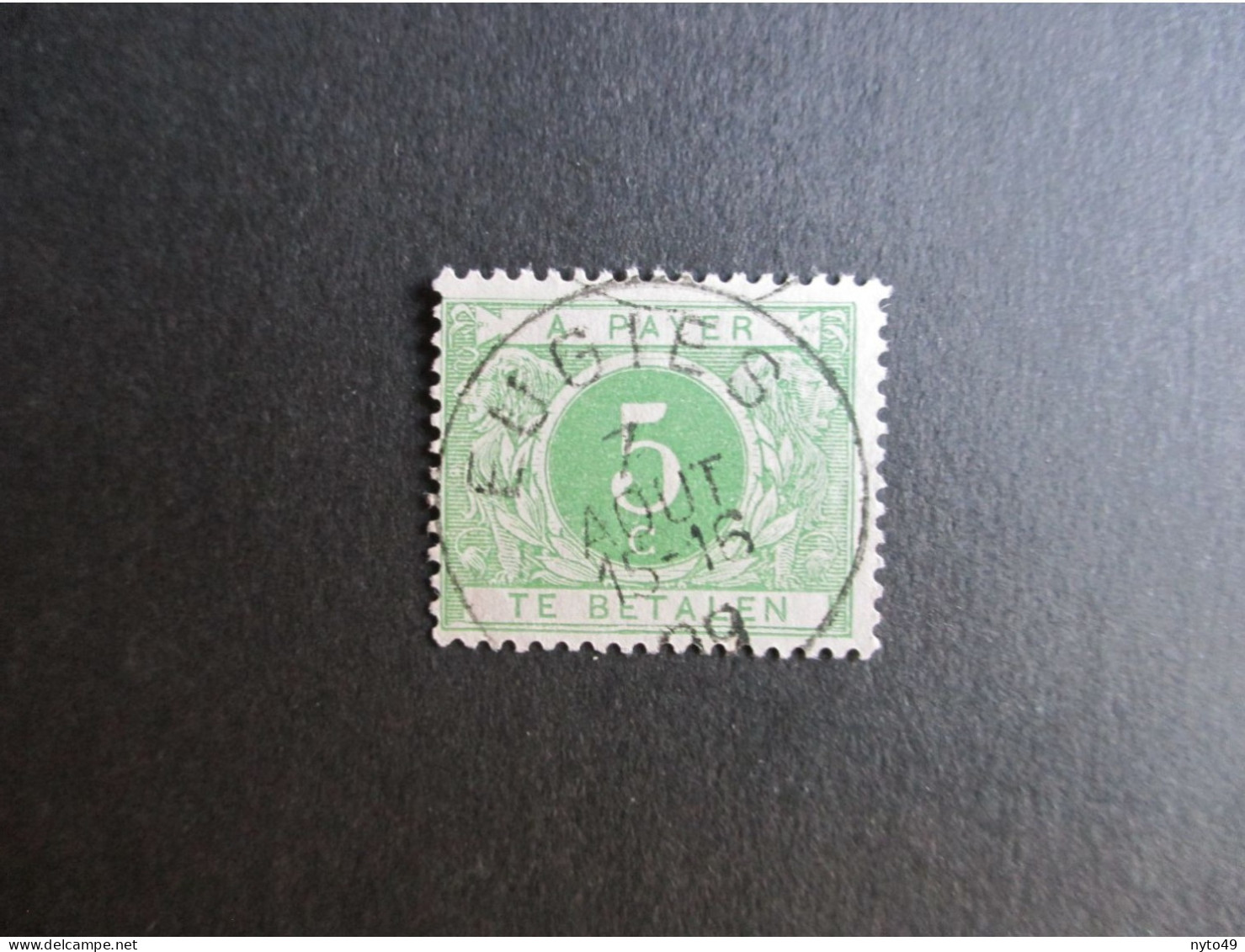 Nr TX3 - Centrale Stempel Eugis - Postmarks With Stars