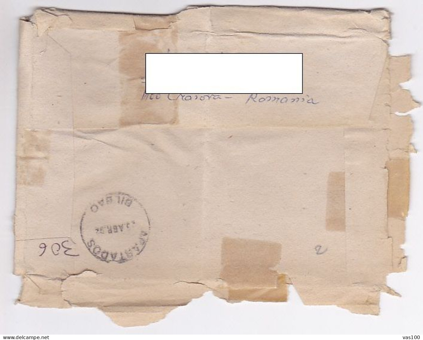 HOTEL, CHALET, STAMPS ON REGISTERED COVER, 1992, ROMANIA - Covers & Documents