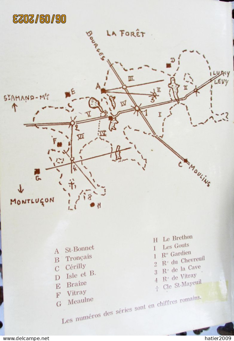 TRONCAIS - Foret Domaniale Bourbonnaise - Jacques Lagardette, Préface De Camille Gagnon, éd. José Millas-Martin, 1979 - Bourbonnais