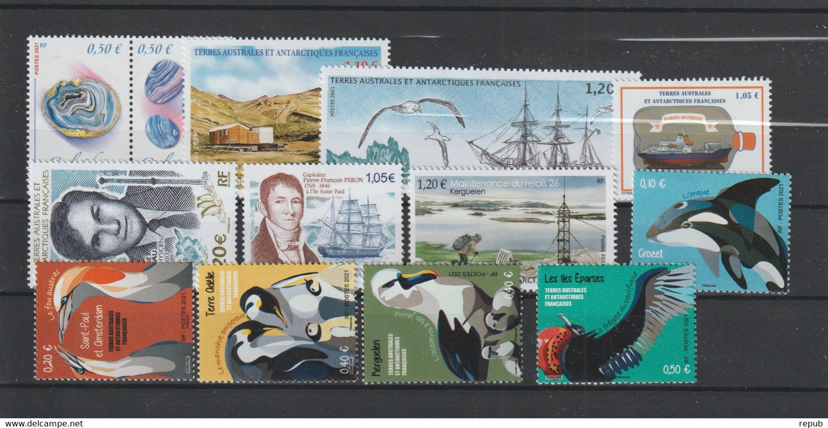 TAAF Année Complète 2021 Du 958 à 996 ** MNH - Volledig Jaar