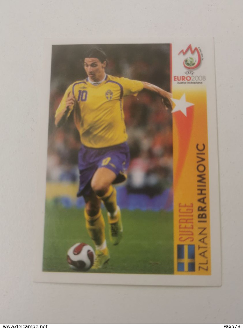 Panini, Euro 2008, Zlatan Ibrahimovic - Other & Unclassified