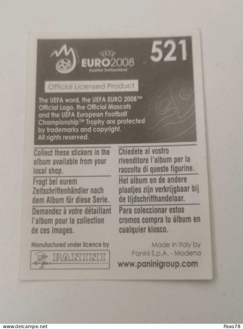 Panini, Euro 2008, Zlatan Ibrahimovic - Autres & Non Classés