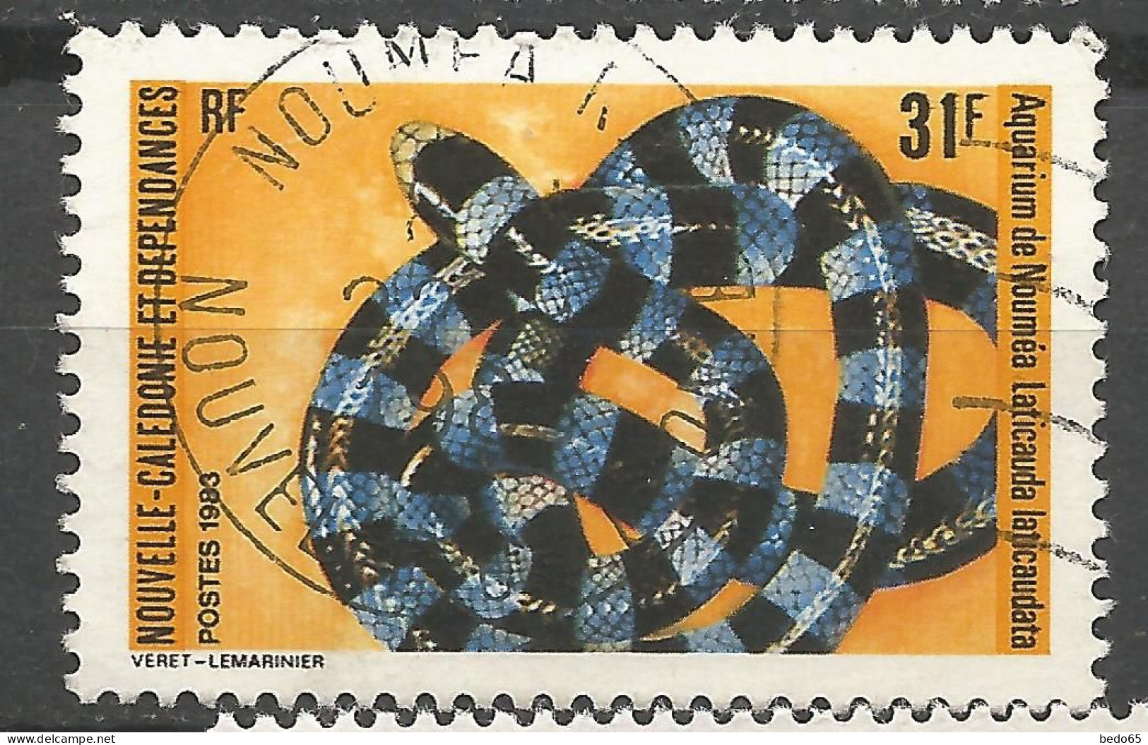 NOUVELLE-CALEDONIE  N° 475 CACHET NOUMEA RP / Used - Oblitérés