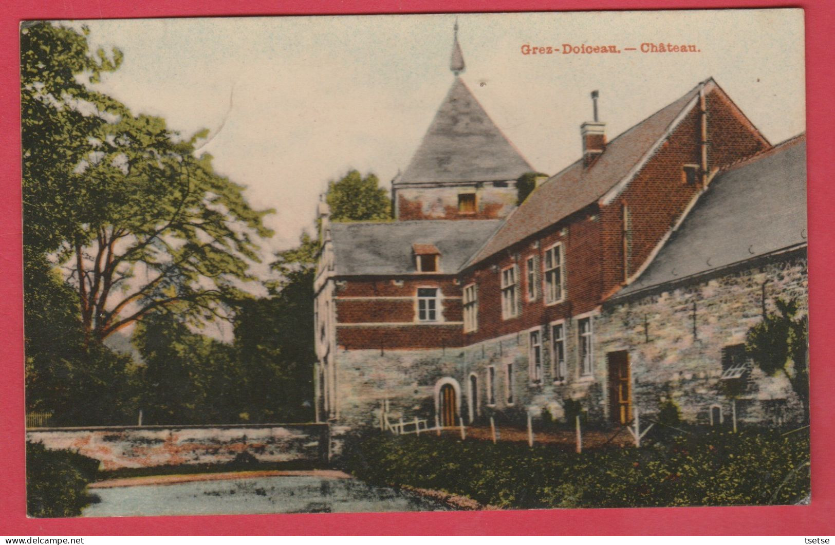 Grez-Doiceau - Château -1908 ( Voir Verso ) - Grez-Doiceau