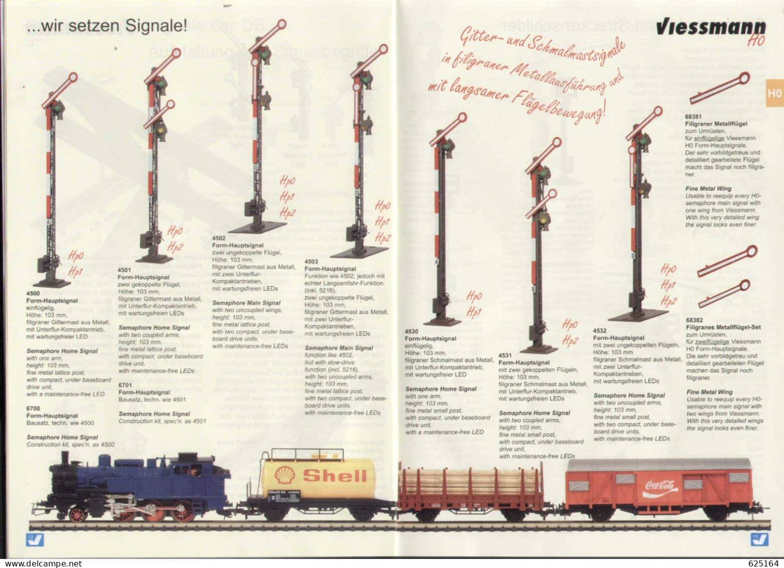 Catalogue VIESSMANN 2003-04  - KS-Signale - Zubehör + CD  - En Allemand Et Anglais - Allemand