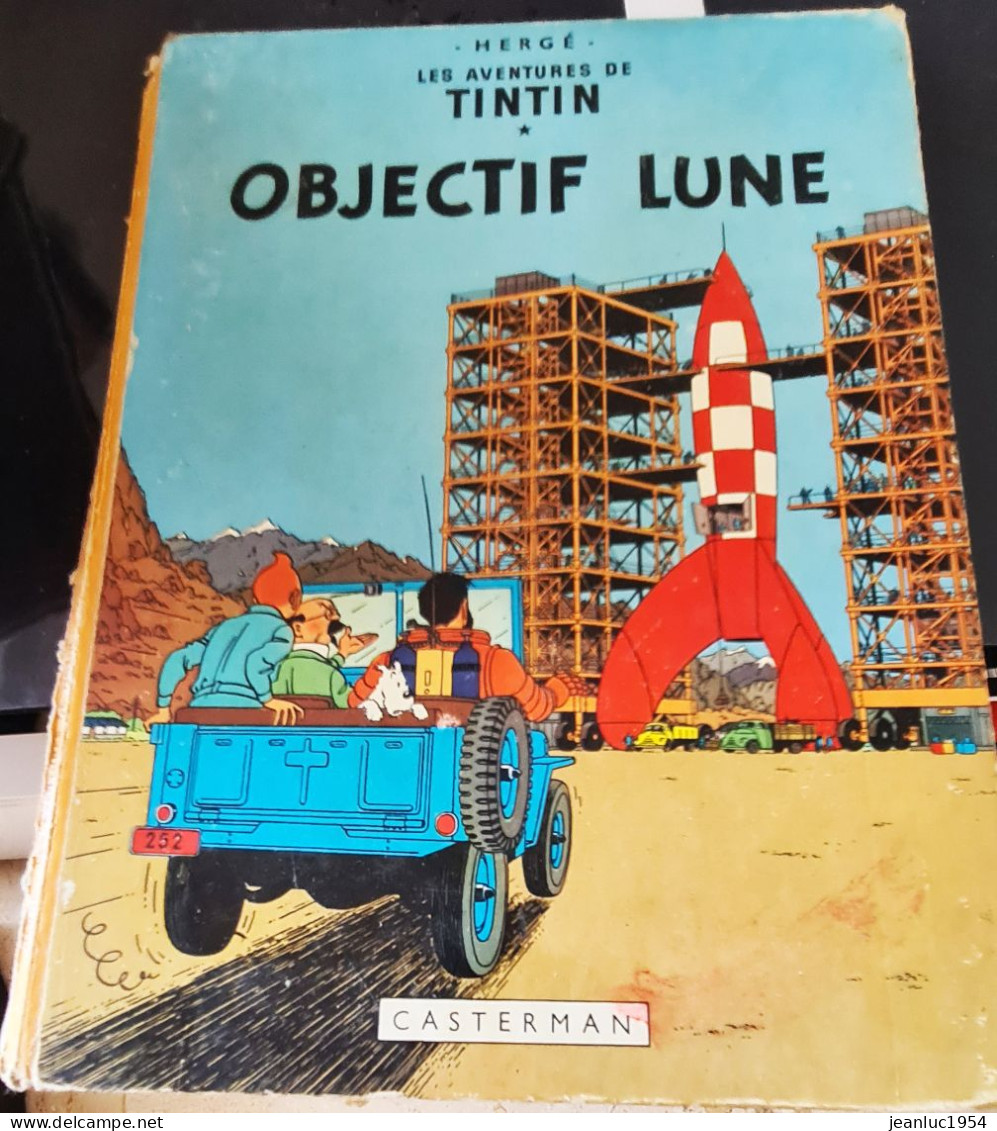 TINTIN  OBJECTIF LUNE - Hergé