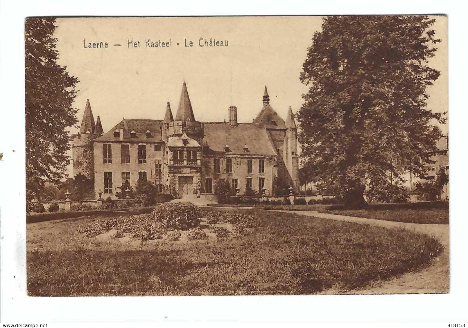 Laarne  Laerne  -  Het Kasteel - Le Château 1934 - Laarne