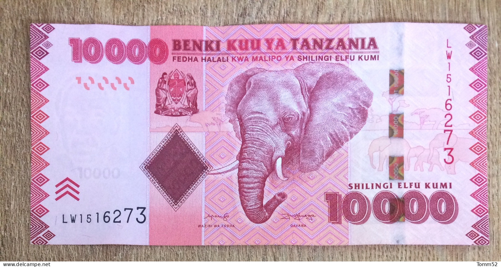 TANZANIA 10000 Shilling UNC - Tansania