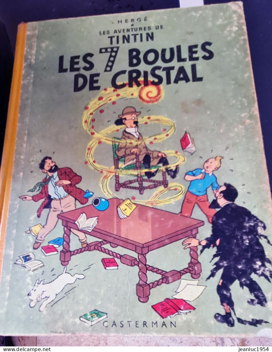 TINTIN  LES 7 BOULES DE CRISTALE - Hergé