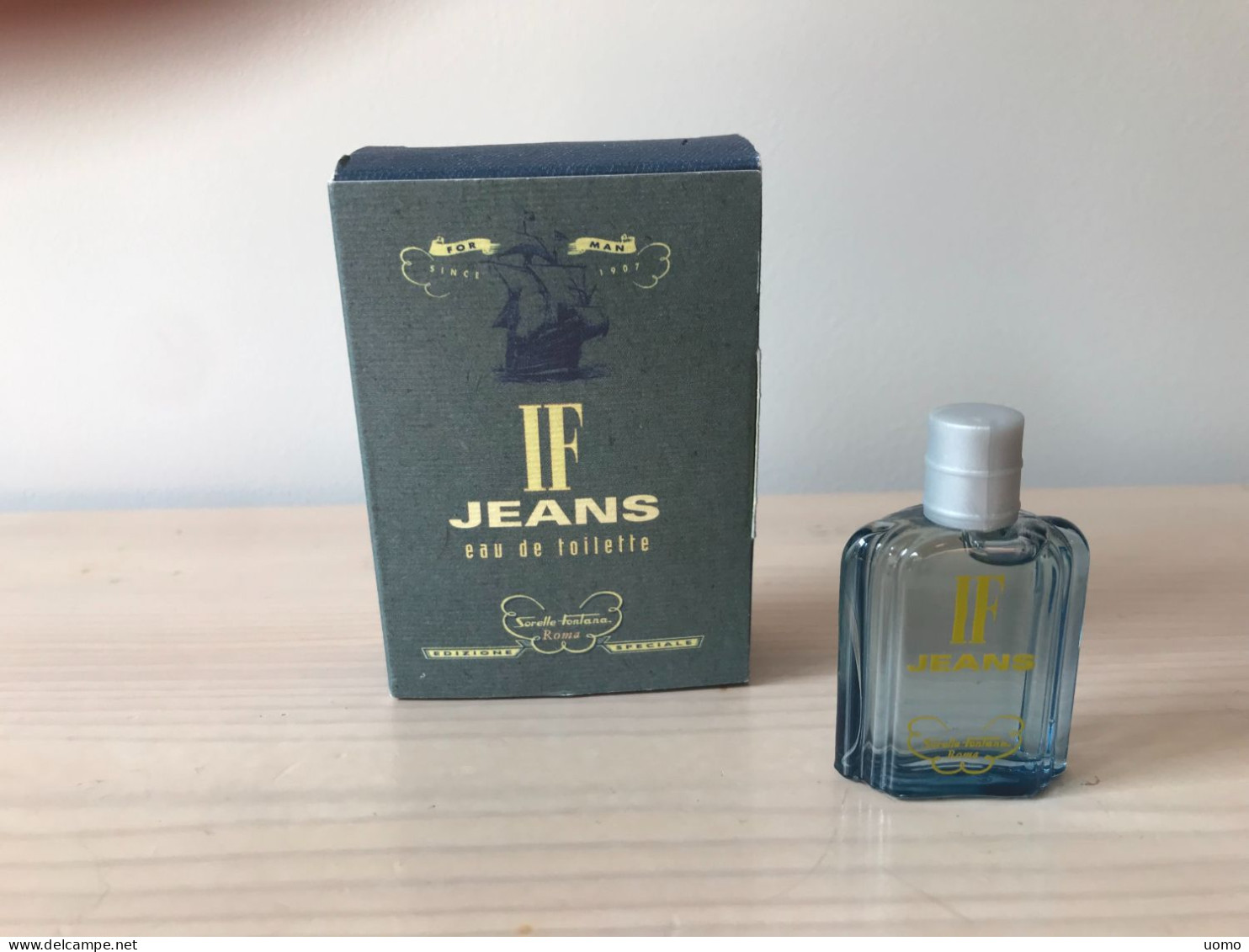 Fontana, Sorelle  If Jeans EDT 5 Ml - Mignon Di Profumo Uomo (con Box)