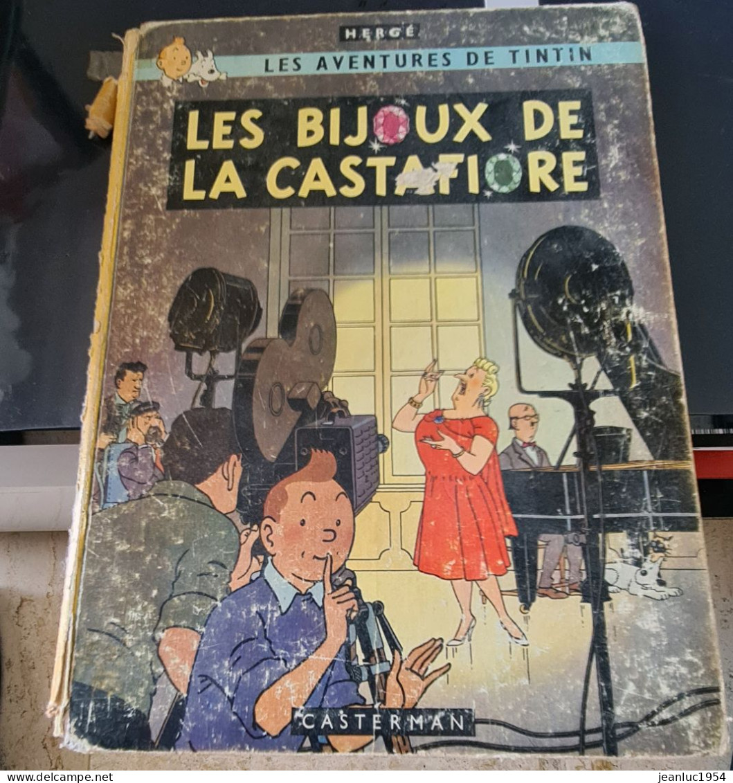 TINTIN  LES BIJOUX  EDIT BELGES B34 1963 EO - Hergé