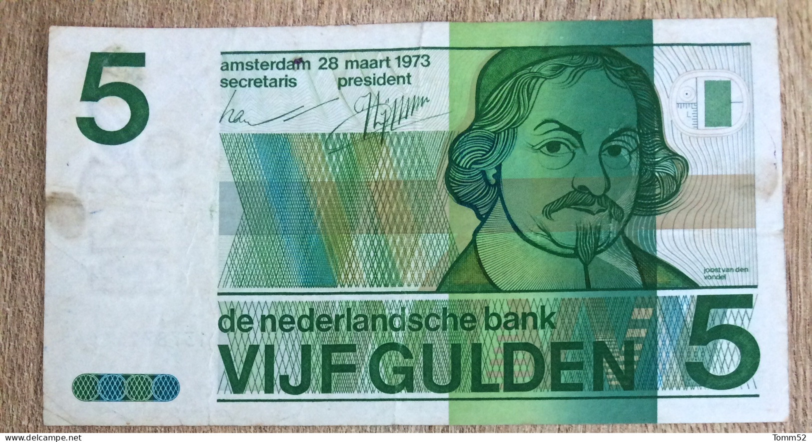 NETHERLANDS 5 Gulden - Otros & Sin Clasificación