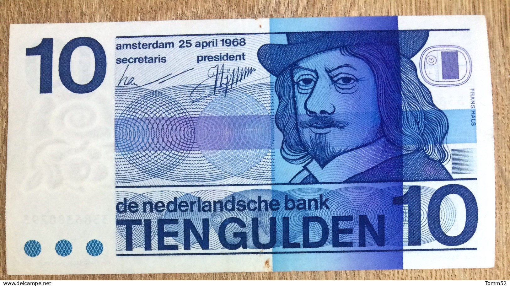 NETHERLANDS 10 Gulden - Andere & Zonder Classificatie