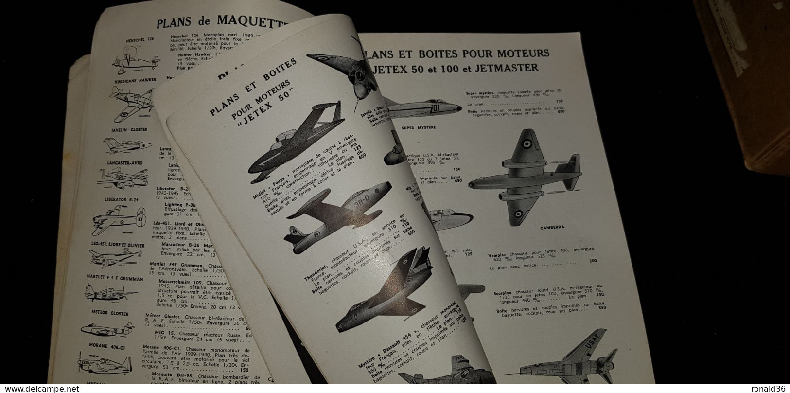 Catalogue 1957 A LA SOURCE DES INVENTIONS Modélisme Avion Bateau Train Maquette C B  Jetex Télécommande JEP MECCANO VB - Modélisme