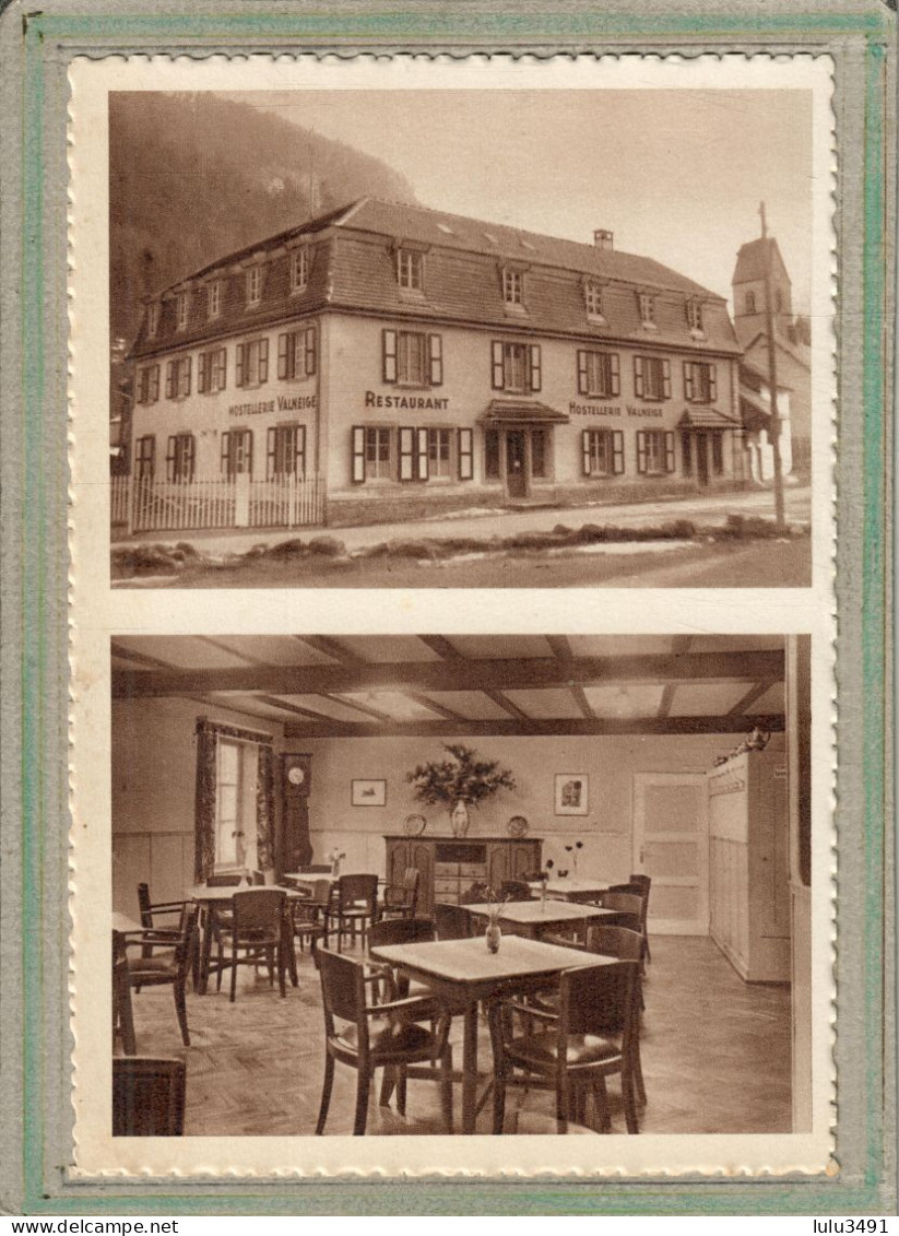 CPA Dentelée - (68) MITTLACH - Carte Multivues De L'Hostellerie Valneige De Madame Lucaire - Années 40 / 50 - Saint Louis