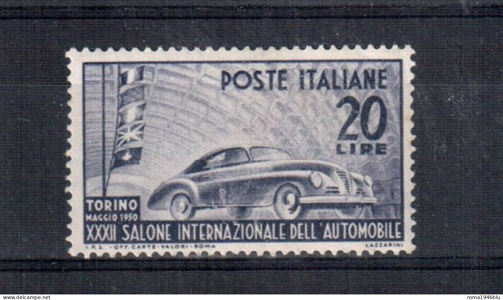 REPUBBLICA 1950 AUTOMOBILE ** MNH - 1946-60: Mint/hinged