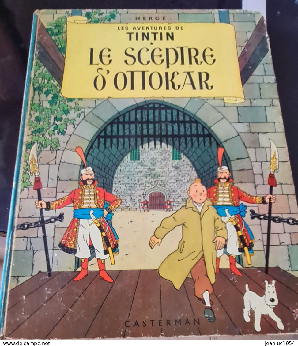 TINTIN  LE SCE¨PTRE D OTTOKAR - Hergé