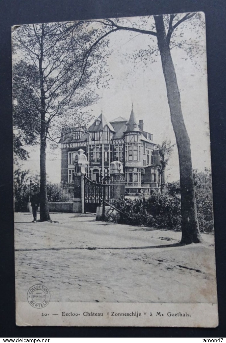 Eecloo - Château "Zonneschijn" à M. Goethals - Eeklo