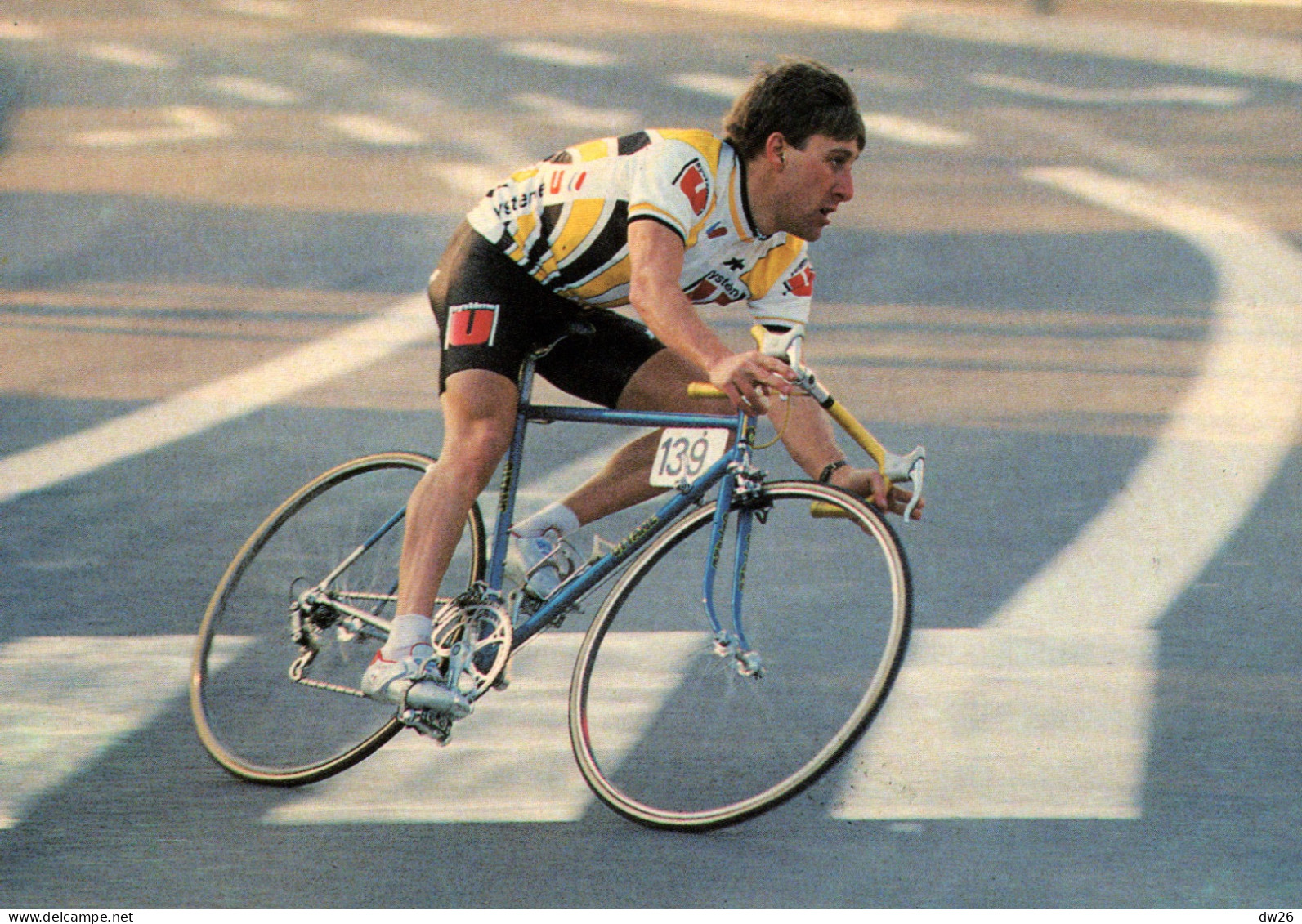 Cyclisme - Equipe Professionnelle Super U - Charles Mottet (Charly) Champion Cycliste - Carte Non Circulée - Wielrennen