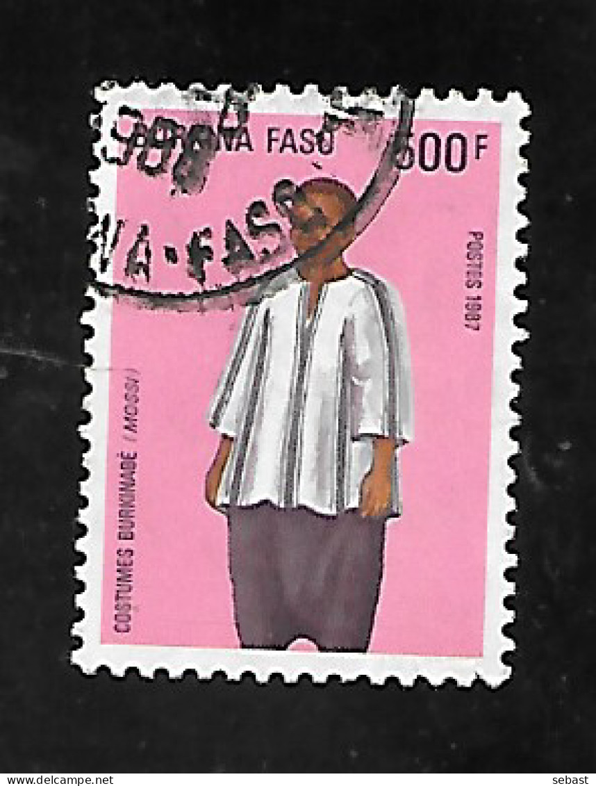 TIMBRE OBLITERE DU BURKINA DE 1987 N° MICHEL 1152 - Burkina Faso (1984-...)