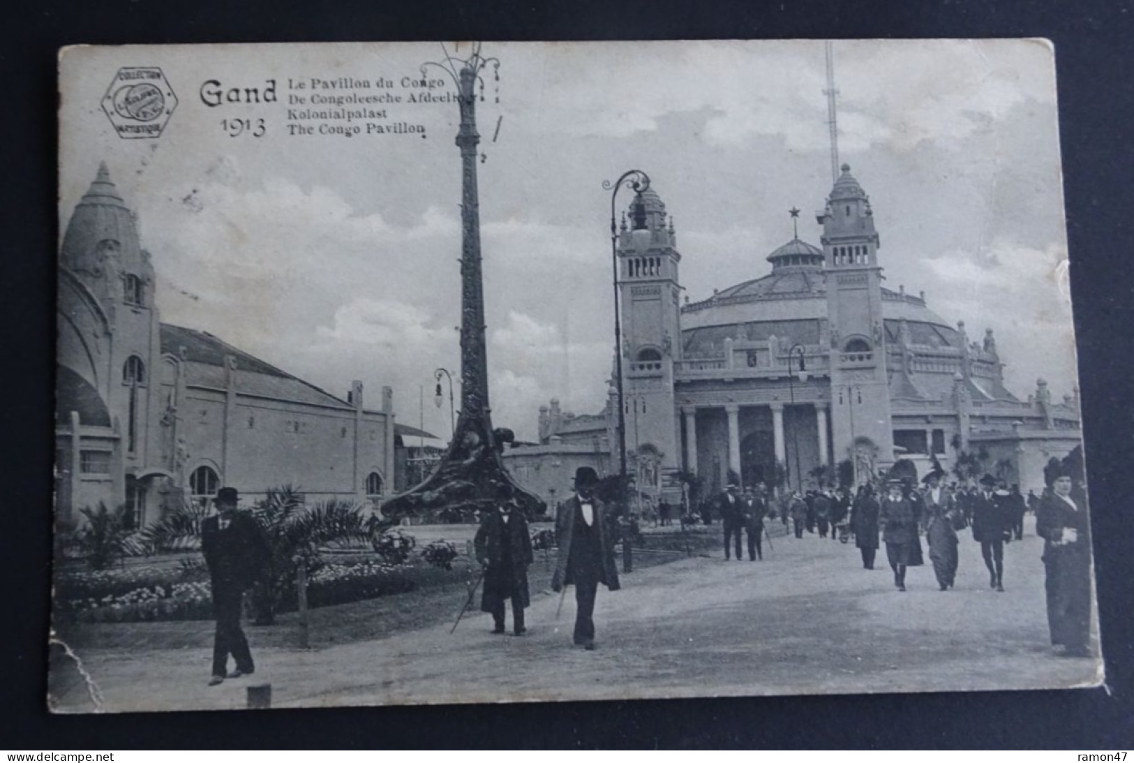 Gand 1913 - Le Pavillon Du Congo - Collection Artistique - Ausstellungen