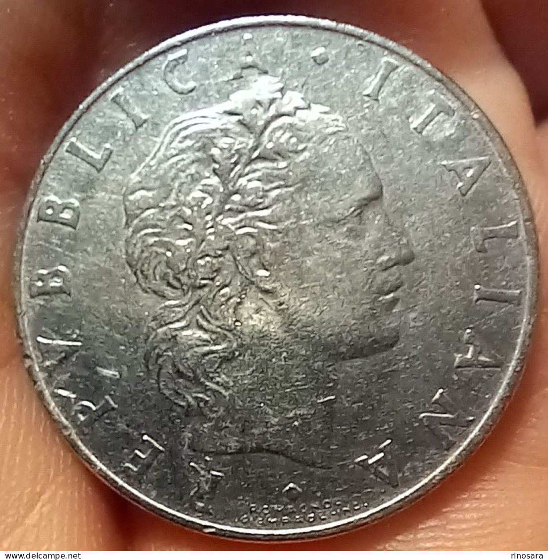 Errore Di Conio 50 Lire 1956 Repubblica Italiana - 50 Lire