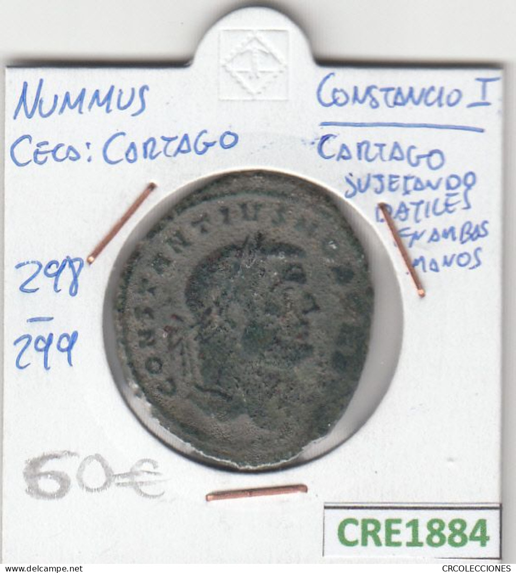 CRE1884 MONEDA ROMANA NUMMUS VER DESCRIPCION EN FOTO - Otros & Sin Clasificación