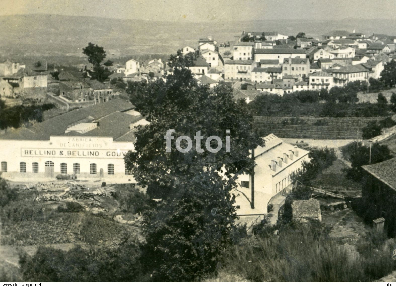 1957 REAL PHOTO POSTCARD FÁBRICA BELLINI & BELLINO GOUVEIA GUARDA  PORTUGAL CARTE POSTALE - Guarda