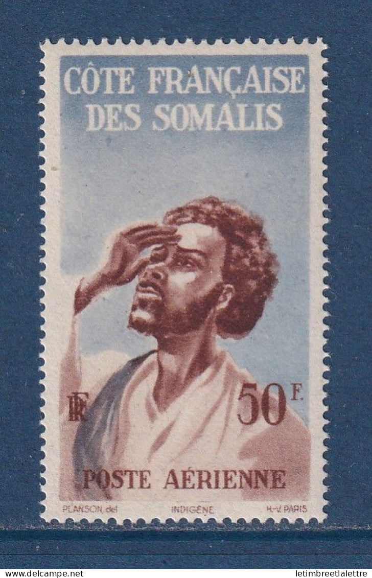 Côte De Somalis - YT PA N° 20 ** - Neuf Sans Charnière - Poste Aérienne - 1947 - Nuevos