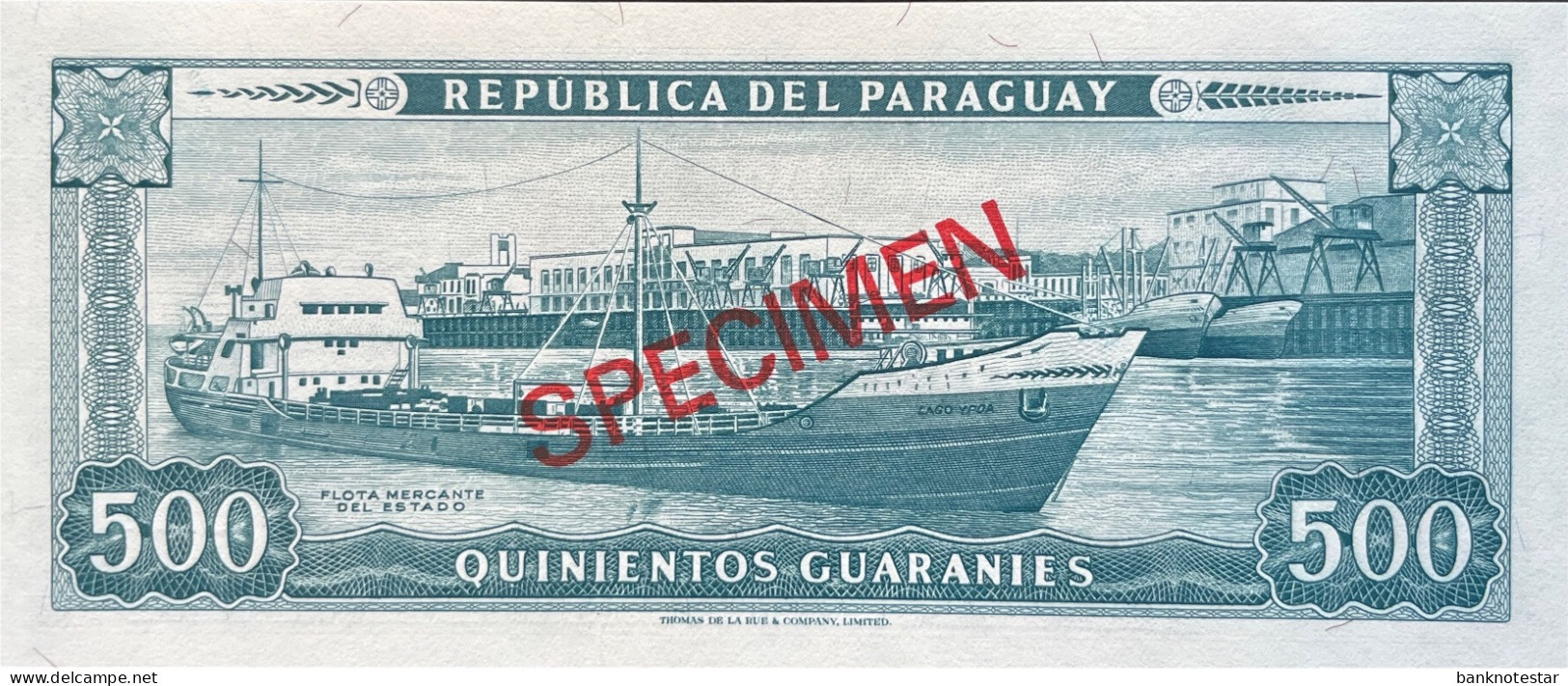 Paraguay 100 -10.000 Guaranies, P-CS1 (1979) - UNC - SPECIMEN SET - Paraguay