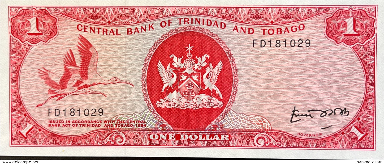 Trinidad 1 Dollar, P-30b (1977) - UNC - Trindad & Tobago