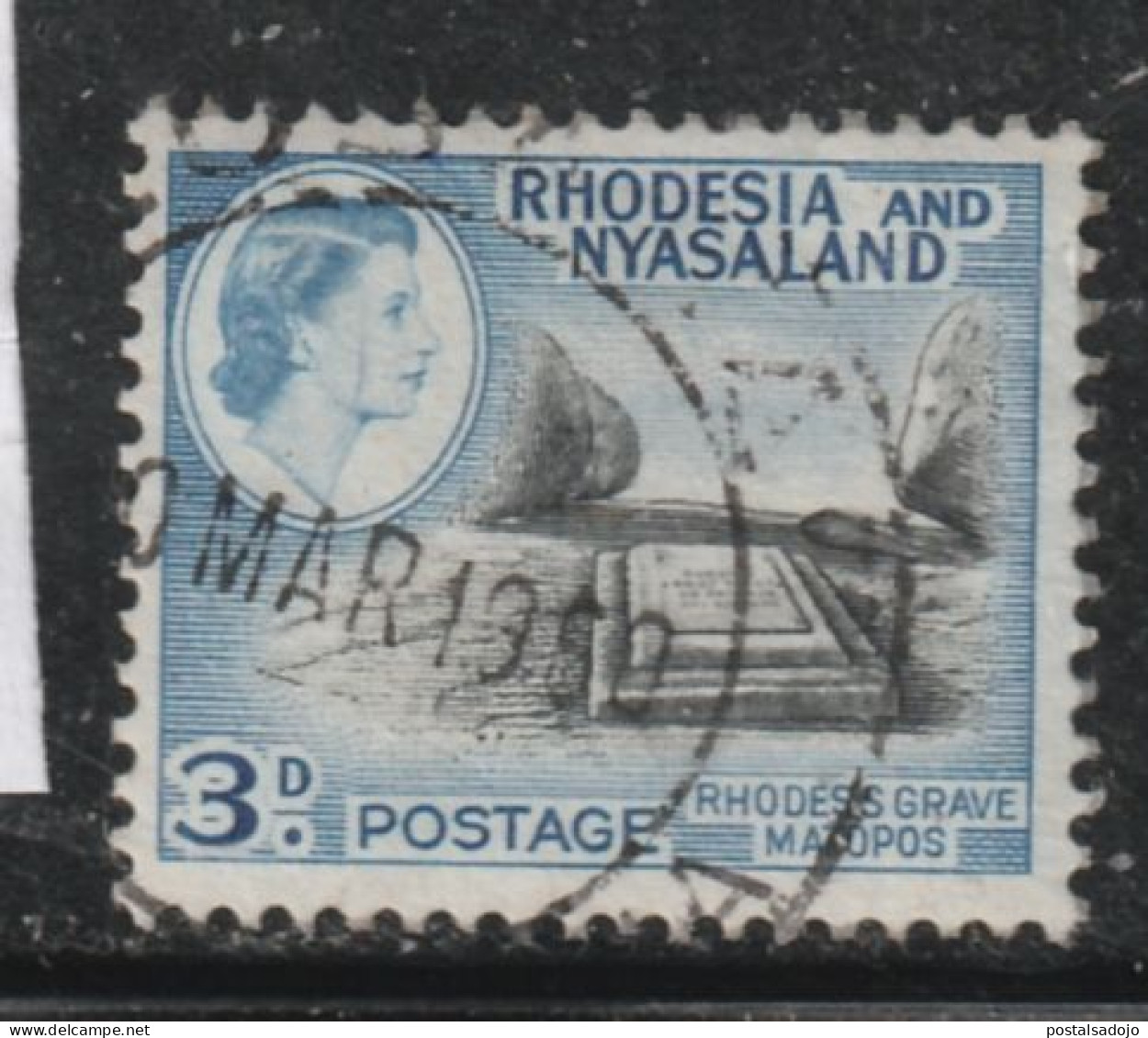 RHODÉSIE-NYASSALAND 43 // YVERT  23 // 1959-62 - Rhodesia & Nyasaland (1954-1963)