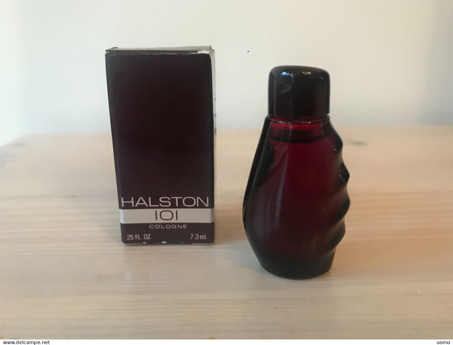 Halston 101 Cologne 7,3 Ml Met Doosje (zeer Zeldzaam) - Mignon Di Profumo Uomo (con Box)