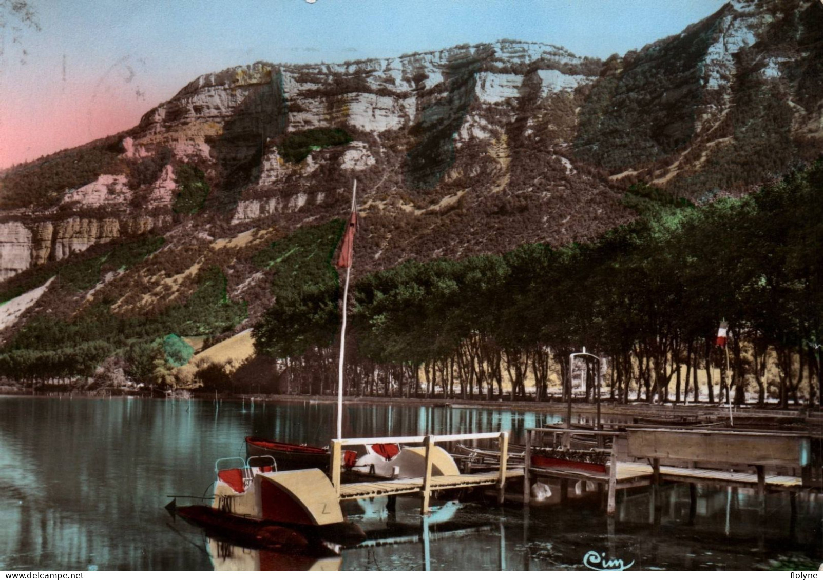 Nantua - L'embarcadère Et Le Mont - Pédalos - Nantua