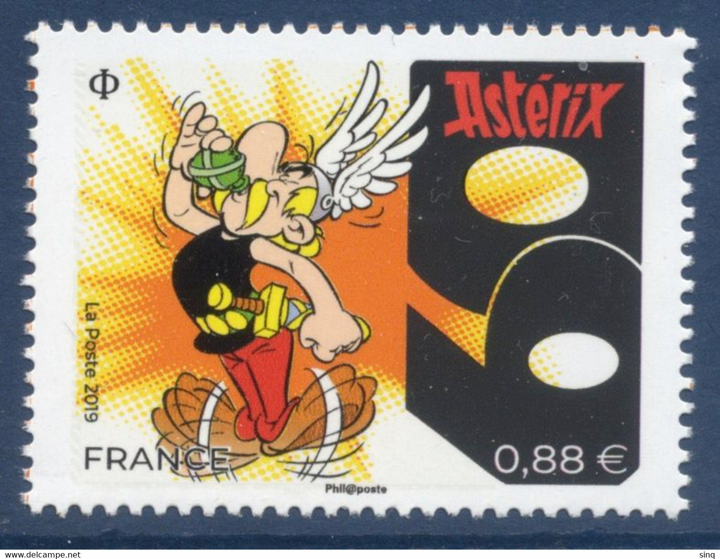 N° 5342 60e Anniversaire De La Création D'Astérix, Faciale 0,88 € - 2010-2019