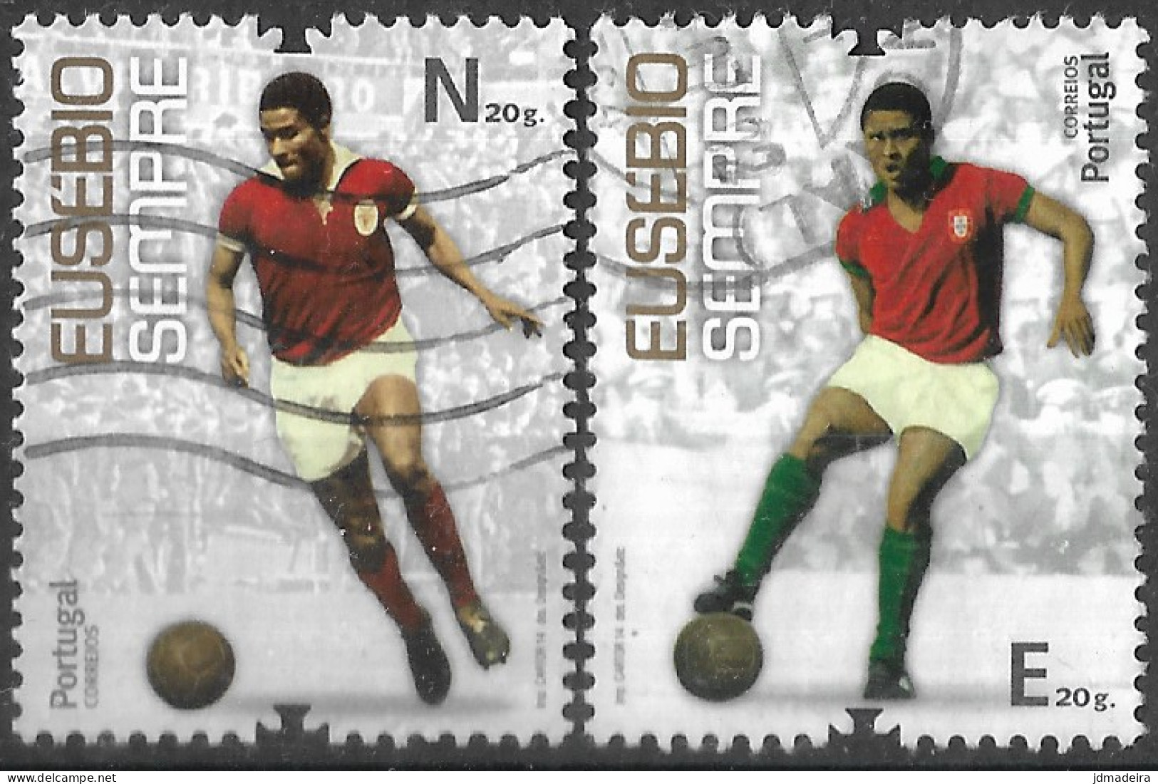 Portugal – 2014 Eusebio Used Complete Set - Gebraucht