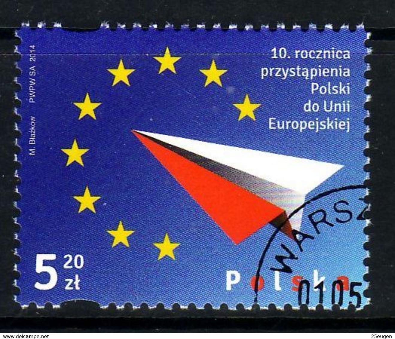 POLAND 2014 Michel No 4675 Used - Usados