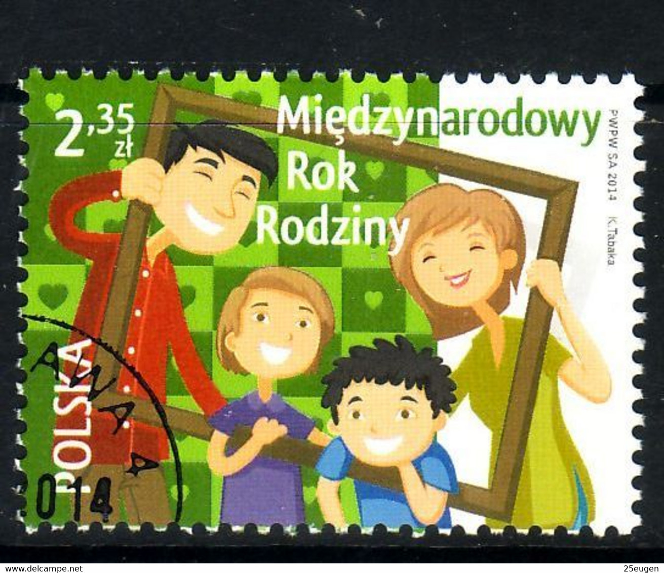 POLAND 2014 Michel No 4677 Used - Oblitérés