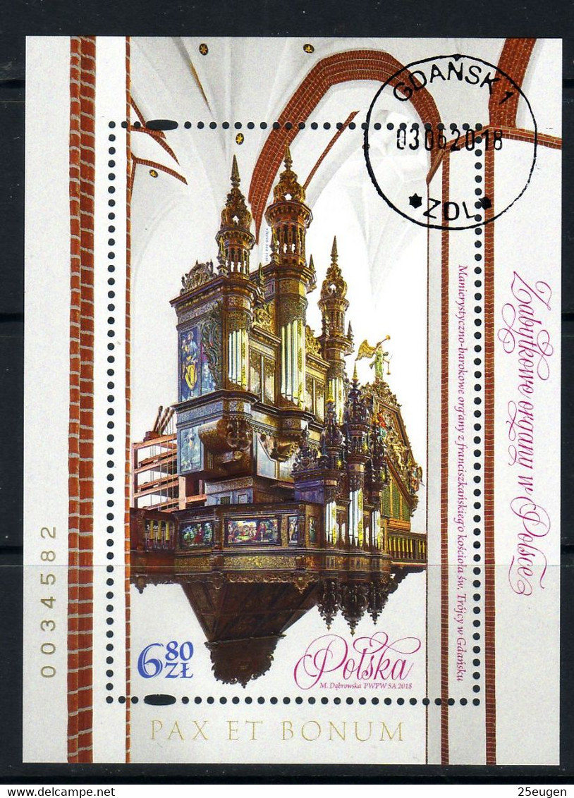 POLAND 2018 Michel No Bl 274 Used - Used Stamps