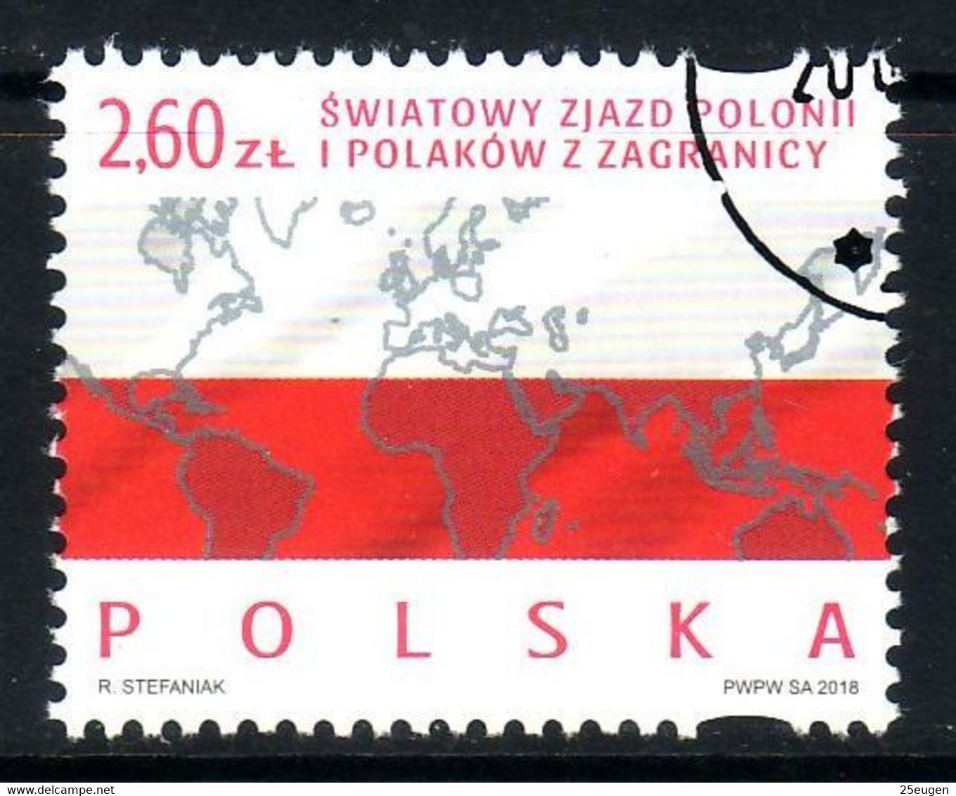 POLAND 2018 Michel No 5014 Used - Oblitérés