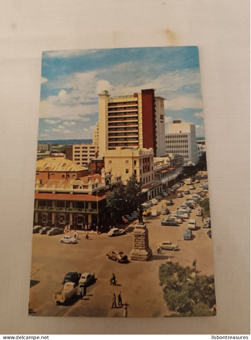 ANTIQUE POSTCARD ZIMBABWE - BULAWAYO CITY UNUSED - Simbabwe