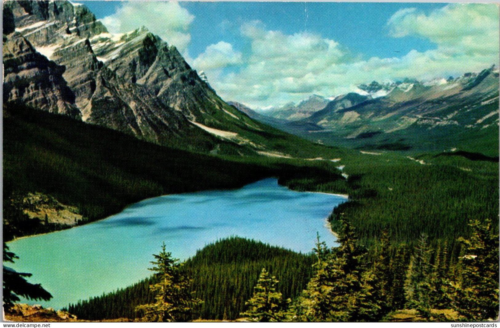 Canada Peyto Lake In The Canadian Rockies 1960 - Banff