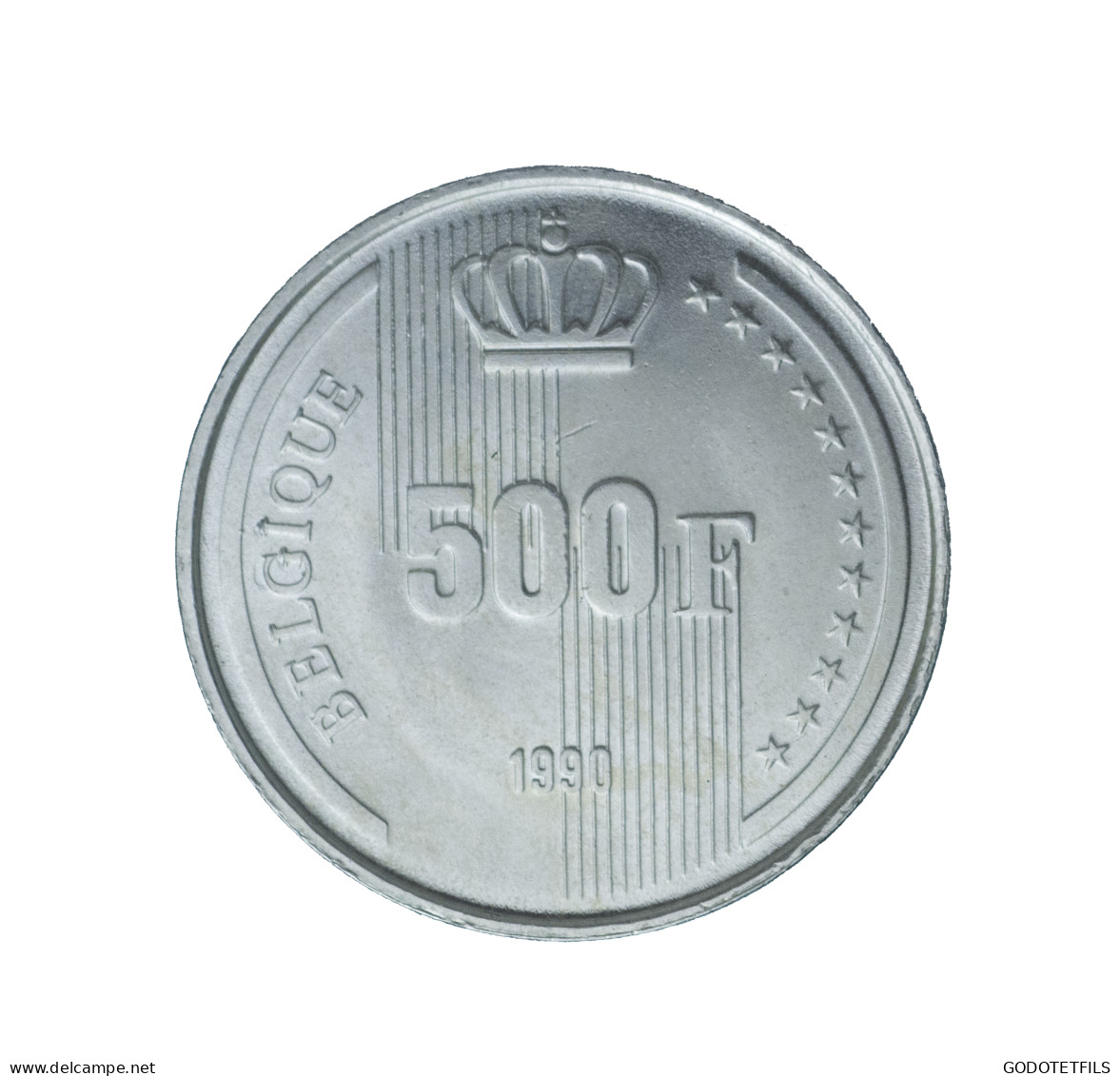 Belgique 500 Francs Commémoratif Du 60 ème Anniversaire Du Roi Baudouin 1980 - 500 Frank