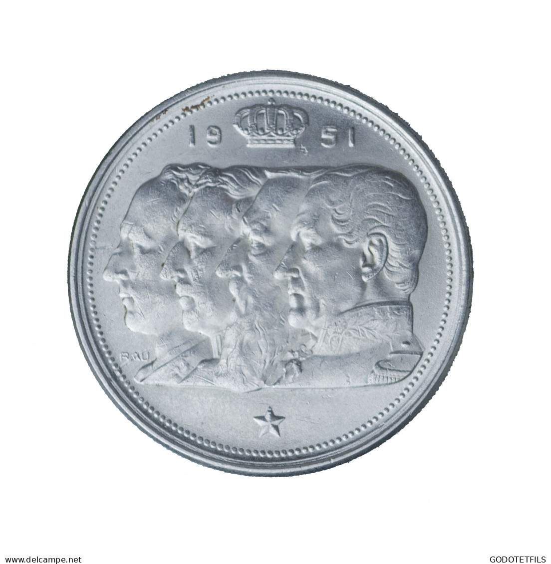 Belgique-100 Francs Prince Charles 1951 Bruxelles - 100 Francs