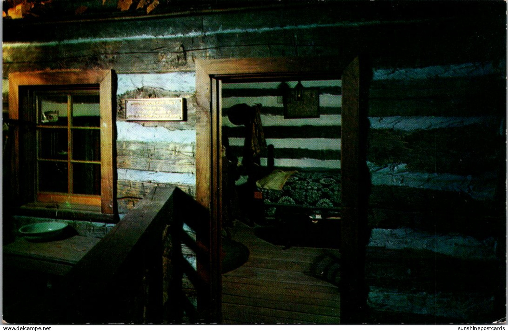 Missouri Kansas City Museum Daniel Morgan Boone Log Cabin Interior - Kansas City – Missouri