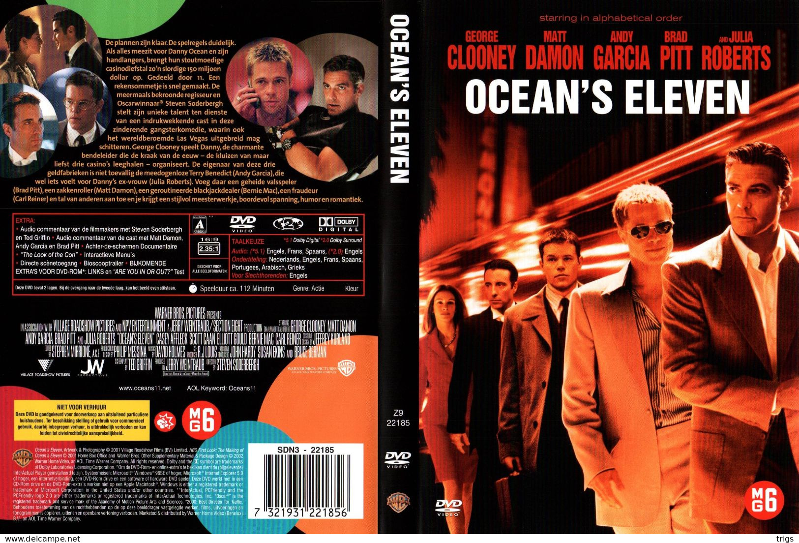 DVD - Ocean's Eleven - Policiers