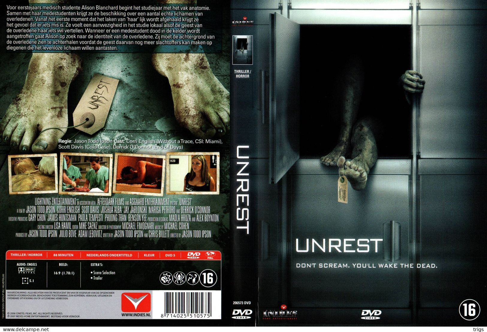 DVD - Unrest - Horreur