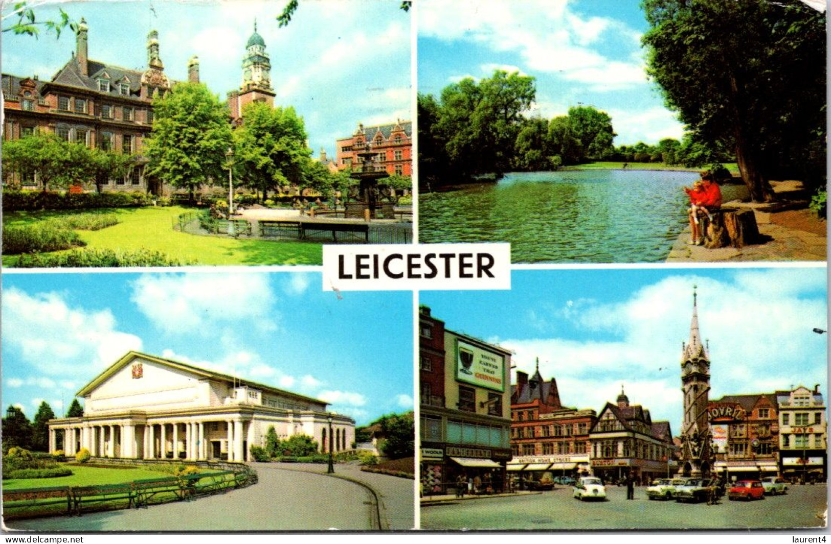 7-9-2023 (4 T 28) UK - City Of Leicester (posted To France 1975) - Leicester